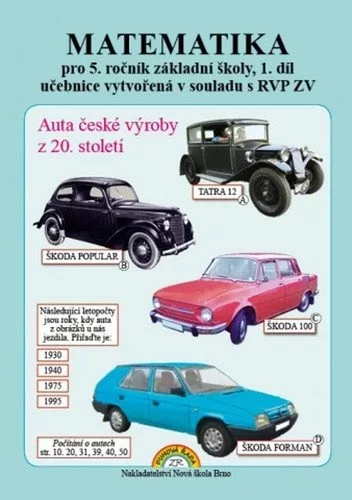 Matematika pro 5.ročník ZŠ, 1. díl - Učebnice