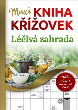 Maxi kniha křížovek - Léčivá zahrada
