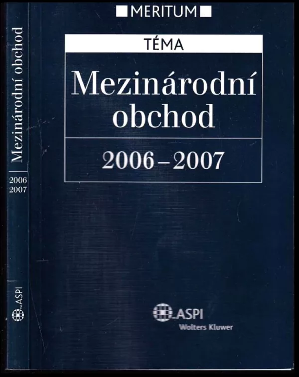 Mezinárodní obchod 2006 - 2007