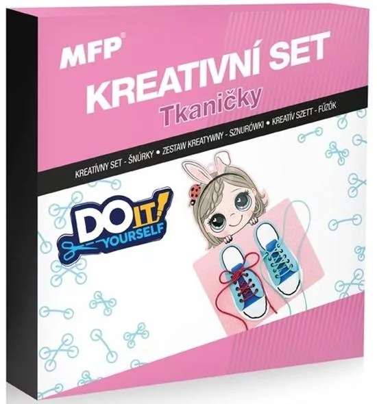 MFP 1042145 Kreativní set tkaničky