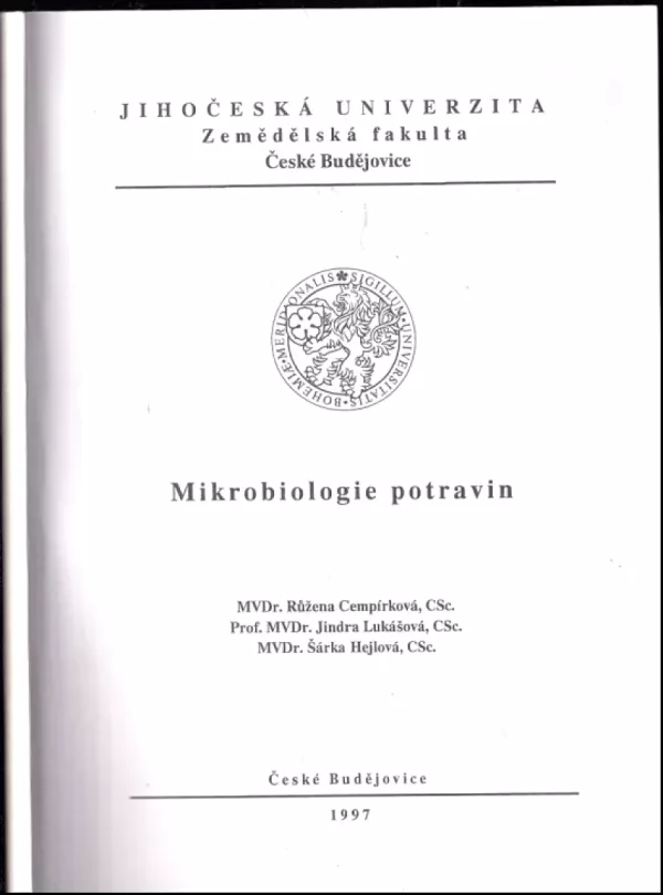 Mikrobiologie potravin