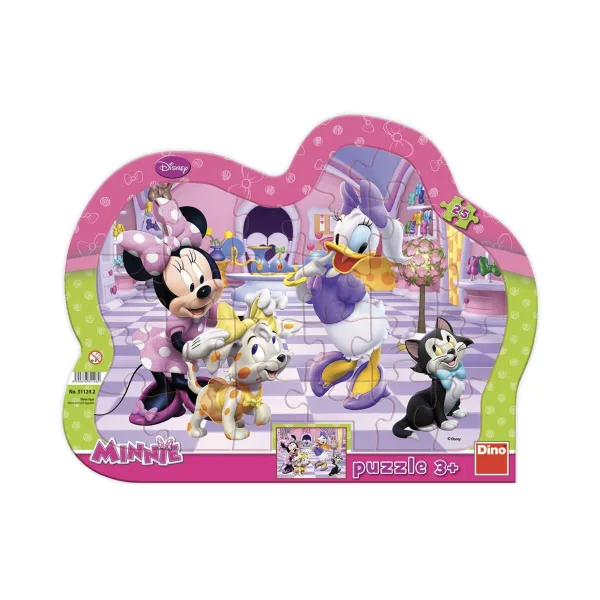 Minnie & Mazlíčci - tvarované puzzle 25