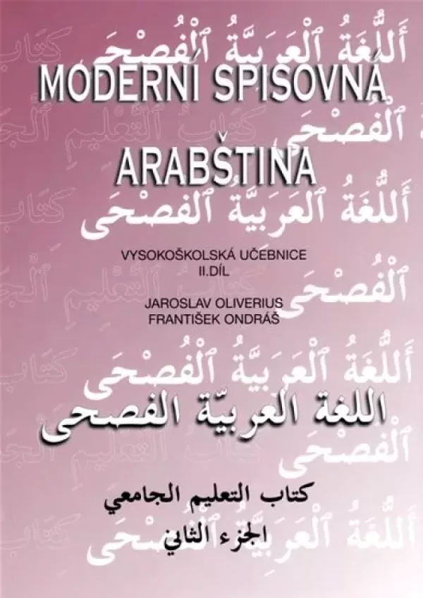 Moderní spisovná arabština II