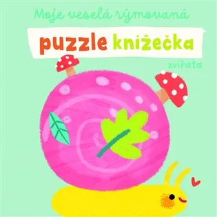 Moje veselá rýmovaná puzzle knížečka - Zvířata