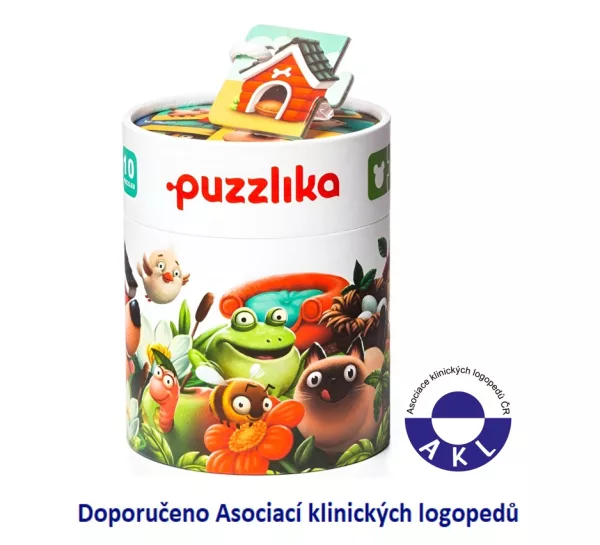 Můj domov: naučné puzzle 20 dílků