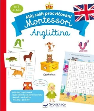 Můj sešit procvičování Montessori - Angličtina