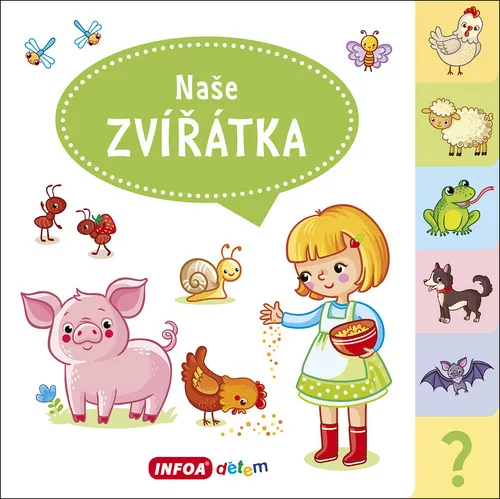 Naše zvířátka - Velká knížka se záložkami