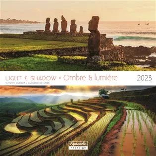 Nástěnný kalendář 2023 Ombre & lumiére