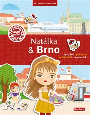 Natálka & Brno - Město plné samolepek