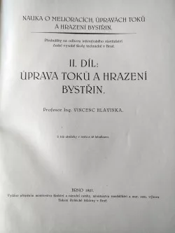 Nauka o melioracích, úpravách toků a hrazení bystřin 2