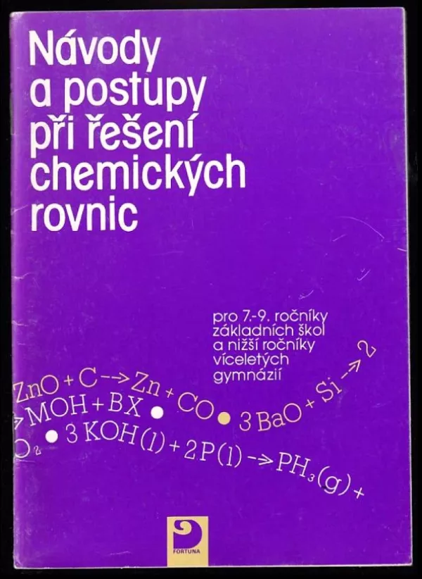 Návody a postupy při řešení chemických rovnic