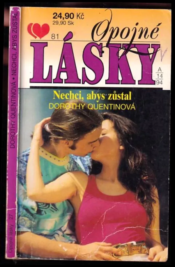 Nechci, abys zůstal