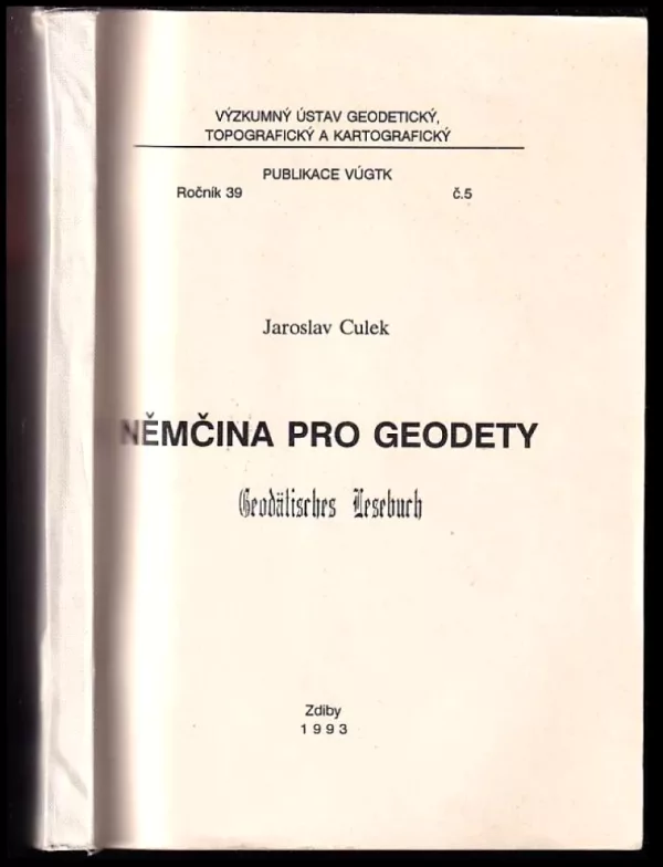 Němčina pro geodety