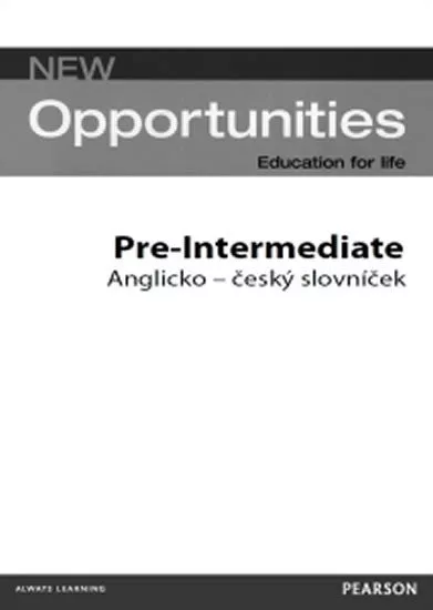 New Opportunities Pre-Intermediate: Anglicko