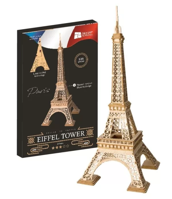 NiXiM Dřevěné 3D puzzle