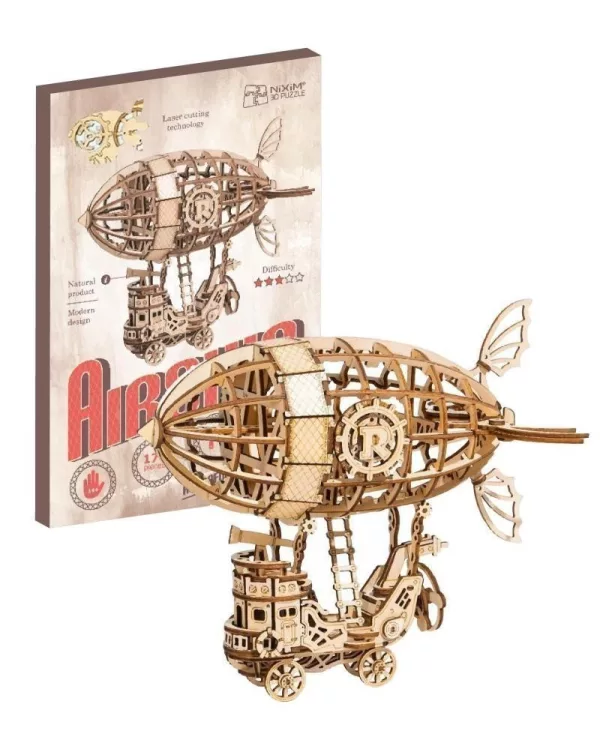 NiXiM Dřevěné 3D puzzle