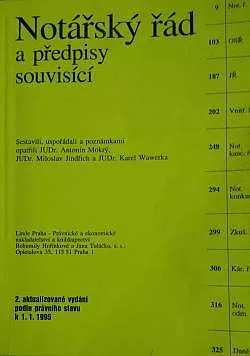 Notářský řád a předpisy souvisící
