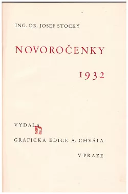 Novoročenky 1932