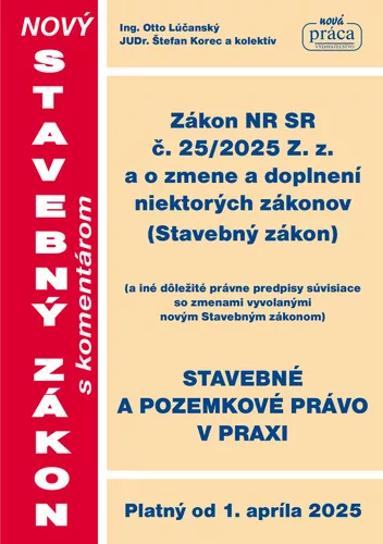 Nový stavebný zákon s komentárom