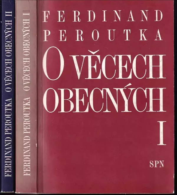 O věcech obecných - výbor z politické publicistiky - I + II. díl