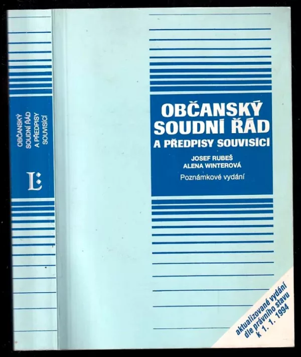 Občanský soudní řád a předpisy souvisící