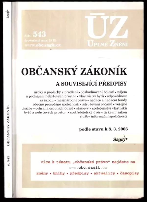 Občanský zákoník a související předpisy