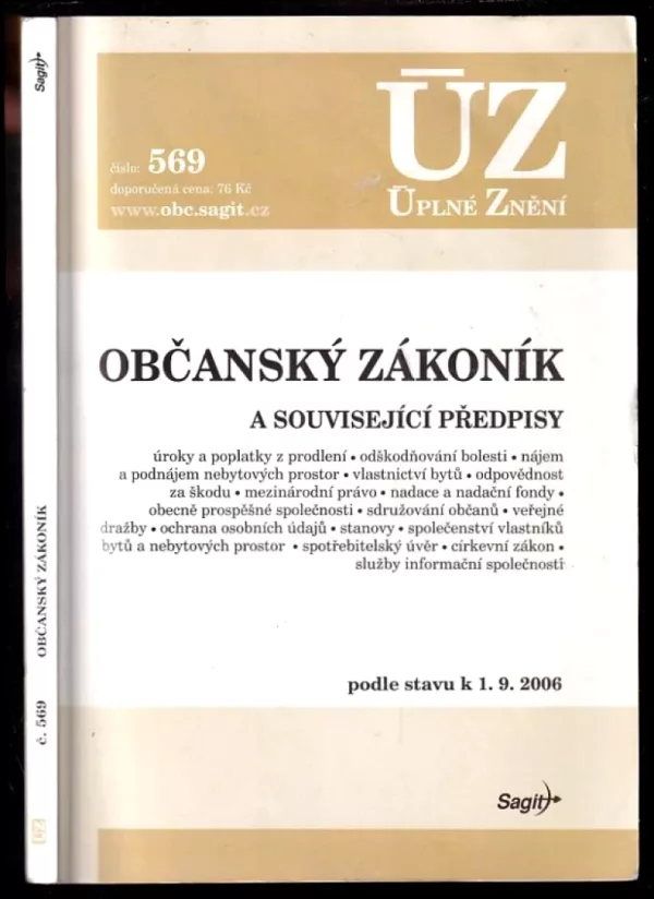 Občanský zákoník a související předpisy