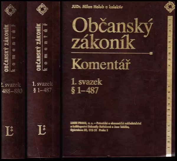 Občanský zákoník : Díl 1-2