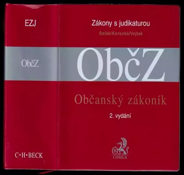 Občanský zákoník s judikaturou a související předpisy