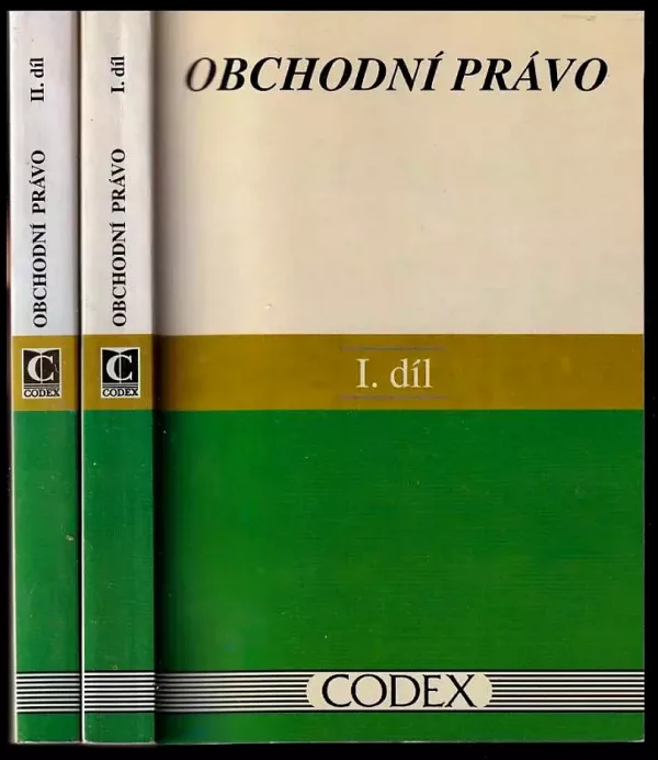 Obchodní právo I.+II. díl KOMPLET