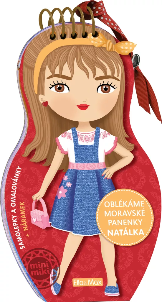 Oblékáme moravské panenky - Natálka