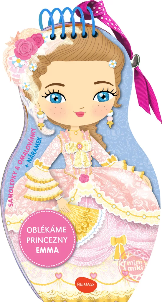 Oblékáme panenky - Princezna Emma