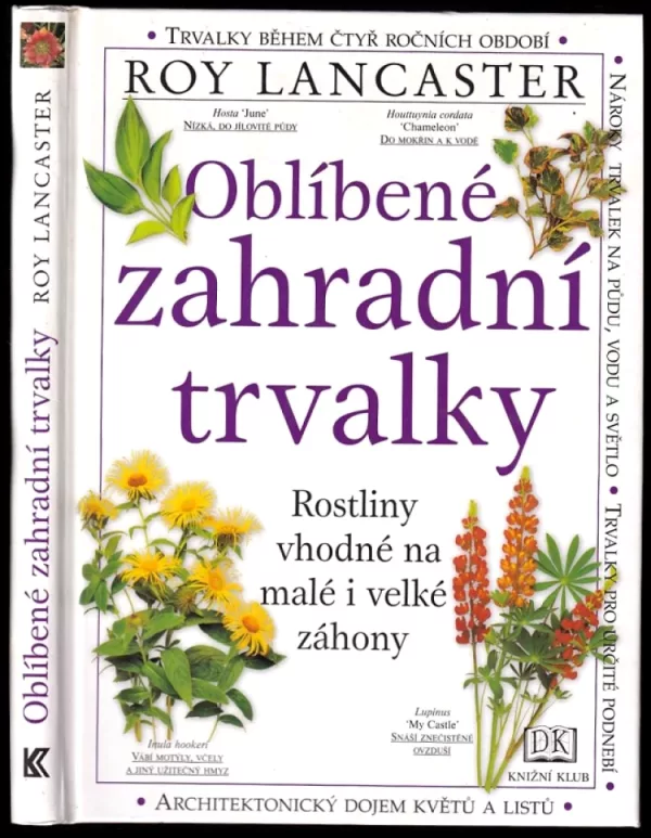 Oblíbené zahradní trvalky