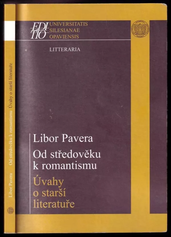 Od středověku k romantismu PODPIS A VĚNOVÁNÍ