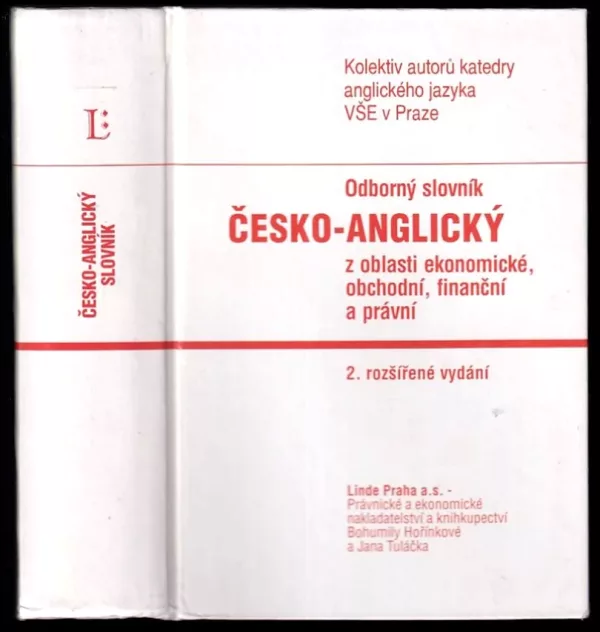 Odborný česko-anglický slovník z oblasti ekonomické, obchodní, finanční a právní