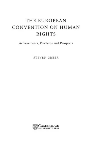 The European Convention on Human Rights
