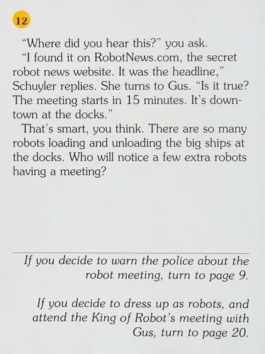 Gus vs. the robot king