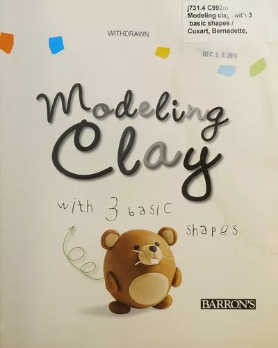 Modeling clay with 3 basic shapes