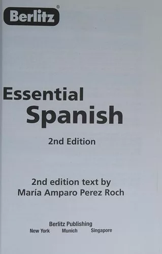 Essential Spanish.