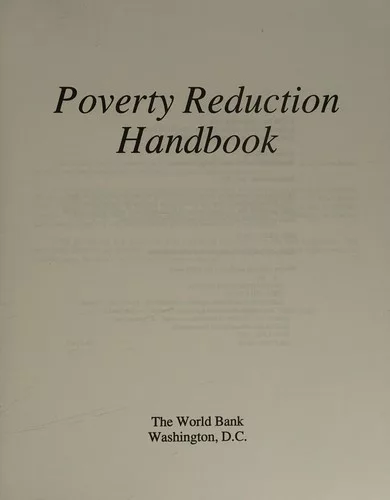 Poverty reduction handbook.