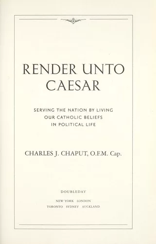 Render unto Caesar