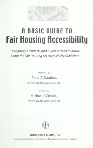 A basic guide to fair housing accessibility