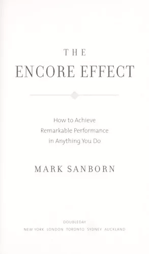 The encore effect
