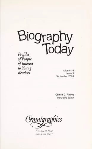 Biography today