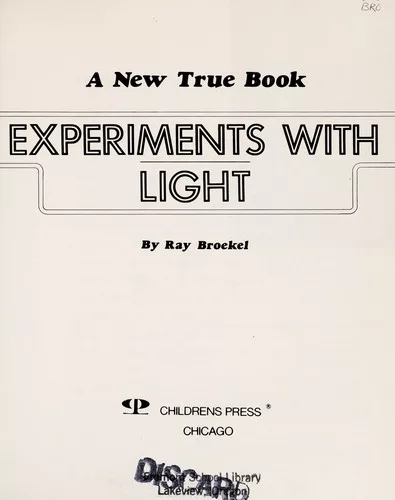 Experiments with light