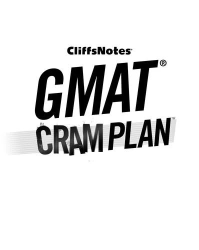 Cliffsnotes GMAT  cram plan