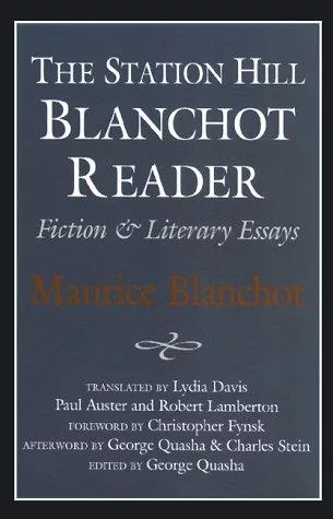 The Station Hill Blanchot reader