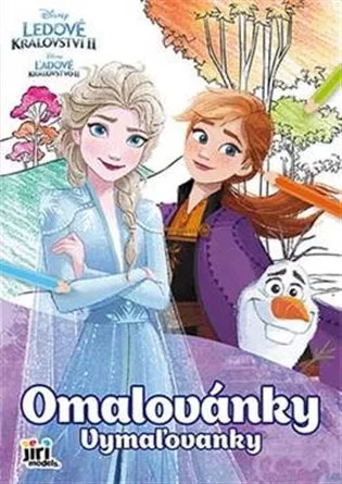 Omalovánky/Vymaľovanky - Ledové království
