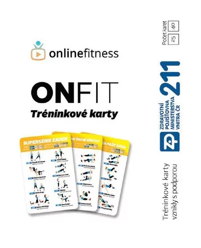 ONFIT Tréninkové karty