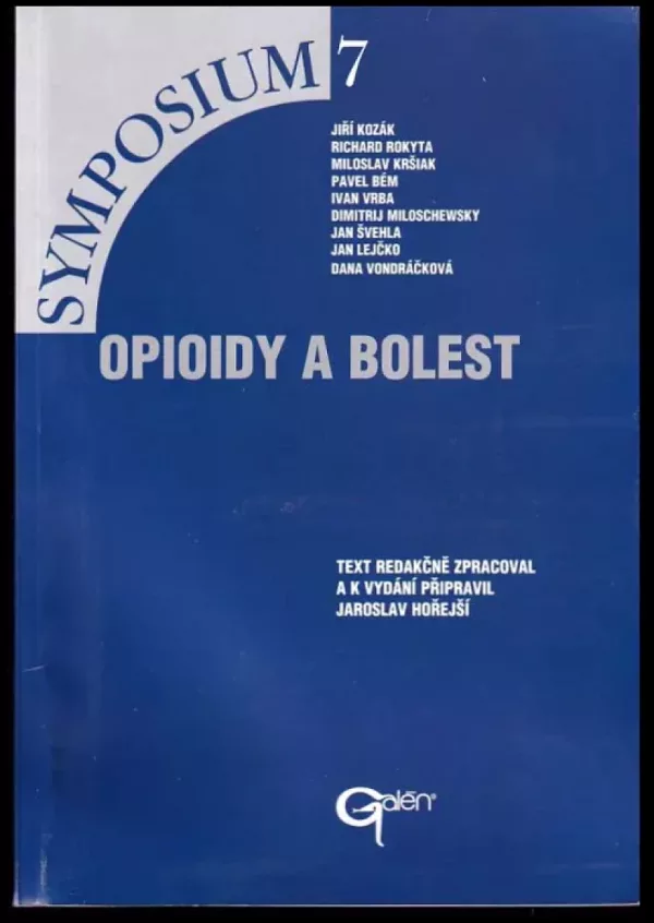 Opioidy a bolest